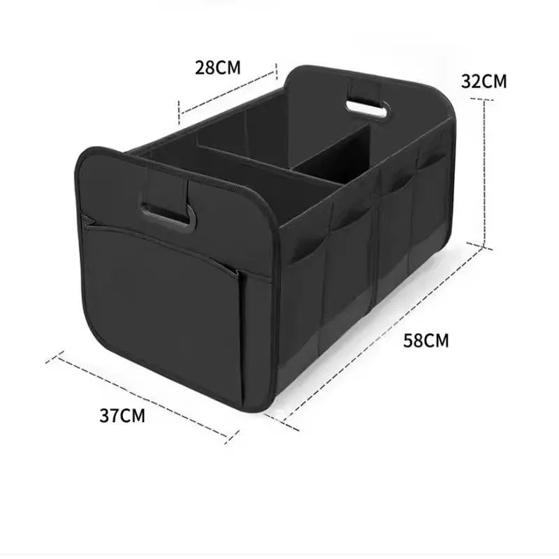 Car Storage Box Oxford Cloth Storage Box Trunk Storage Box Large Capacity Foldable Storage Capacity Large Storage Capacity