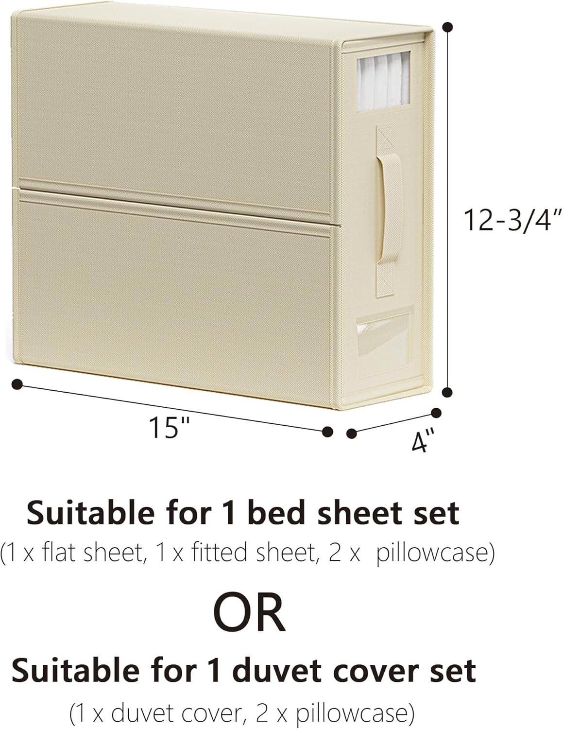 Haven Sheet & Bedding Storage Box