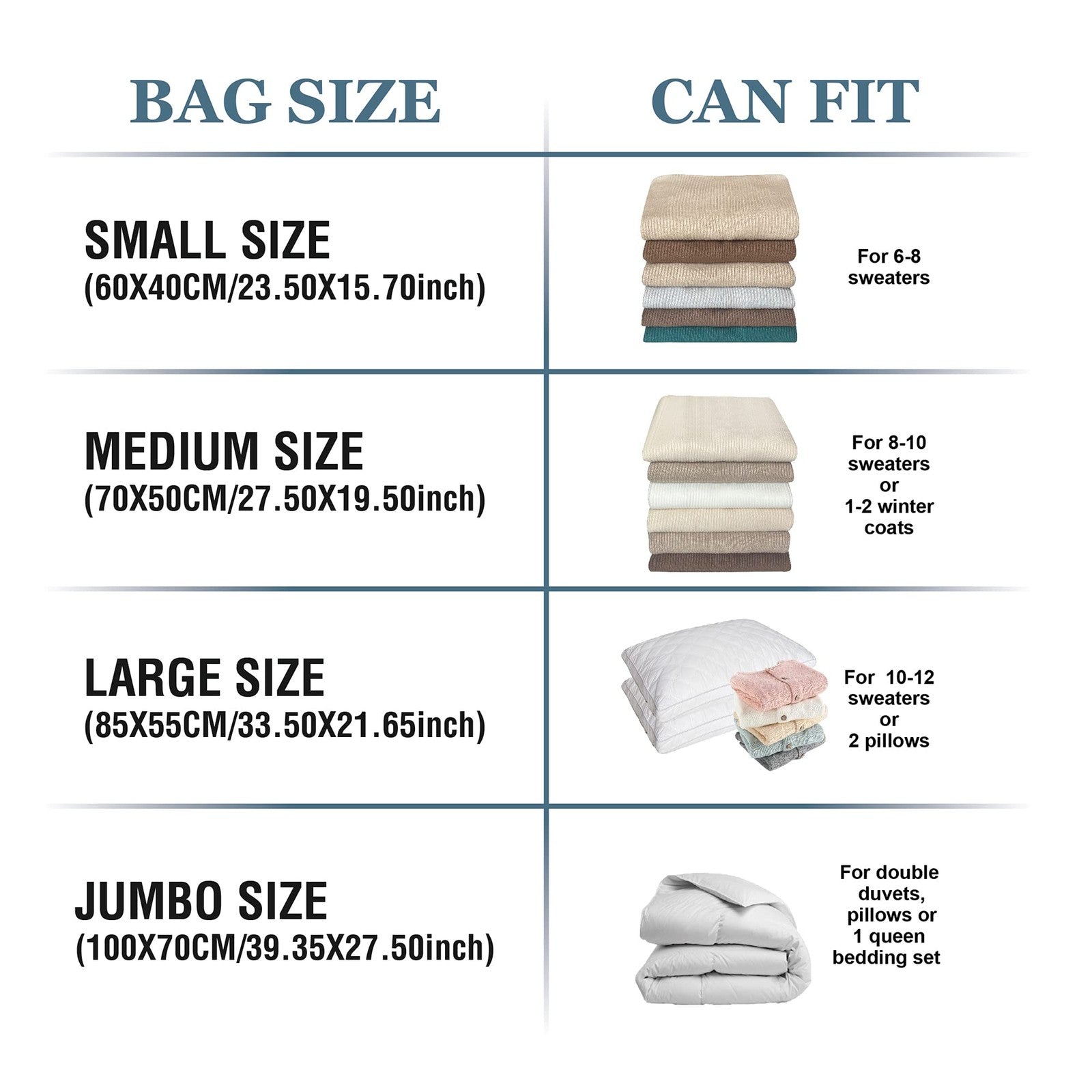 10 Pack Vacuum Storage Bags for Comforters Clothes Pillow Beddings with Pump