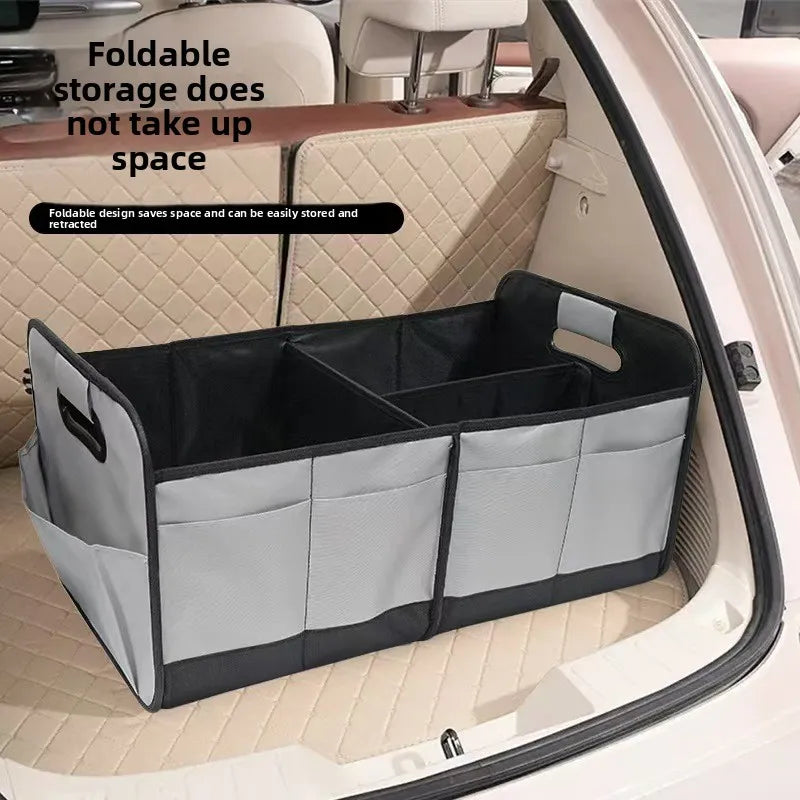 Car Storage Box Oxford Cloth Storage Box Trunk Storage Box Large Capacity Foldable Storage Capacity Large Storage Capacity