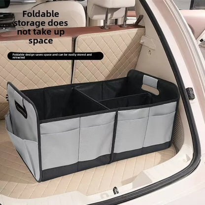 Car Storage Box Oxford Cloth Storage Box Trunk Storage Box Large Capacity Foldable Storage Capacity Large Storage Capacity
