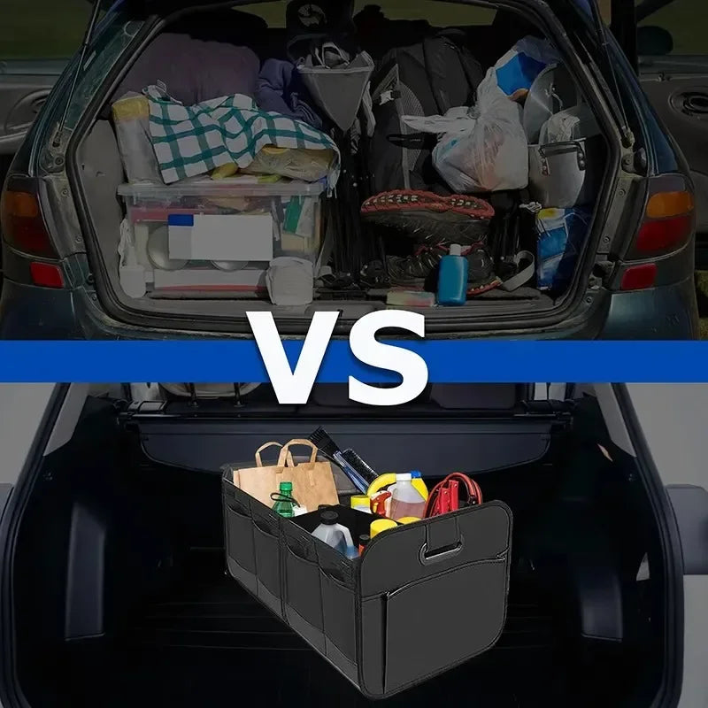 Car Storage Box Oxford Cloth Storage Box Trunk Storage Box Large Capacity Foldable Storage Capacity Large Storage Capacity