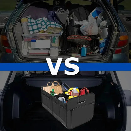 Car Storage Box Oxford Cloth Storage Box Trunk Storage Box Large Capacity Foldable Storage Capacity Large Storage Capacity