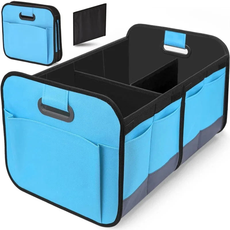Car Storage Box Oxford Cloth Storage Box Trunk Storage Box Large Capacity Foldable Storage Capacity Large Storage Capacity